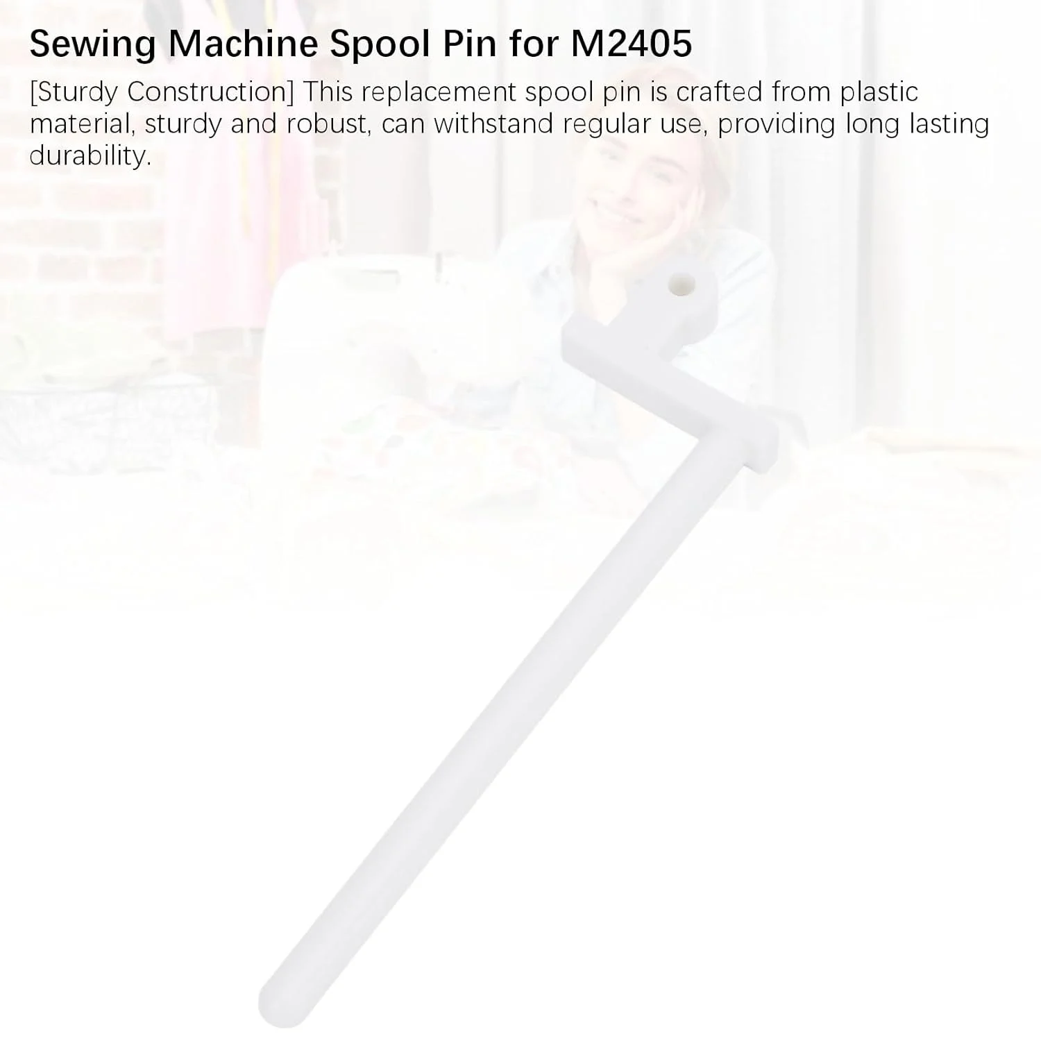 پایه قرقره چرخ خیاطی Tnfeeon، قطعه جایگزین، نگهدارنده قرقره نخ، ساختار محکم، نصب آسان، سازگاری گسترده با چرخش روان برای مدل های 3233 2263 2259 2250