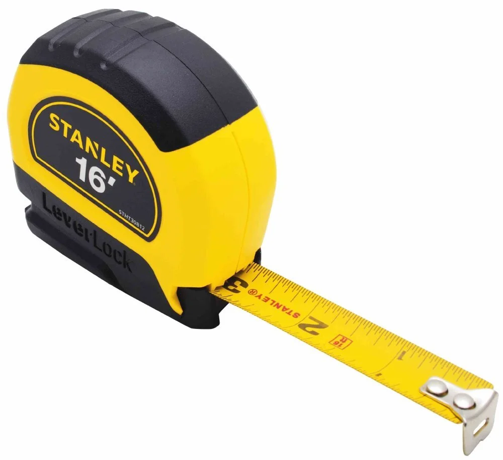 متر نواری اهرمی استنلی مدل STHT30812 با عرض 3/4 اینچ و طول 16 فوت متر نواری اهرمی استنلی مدل STHT30812 با عرض 3/4 اینچ و طول 16 فوت