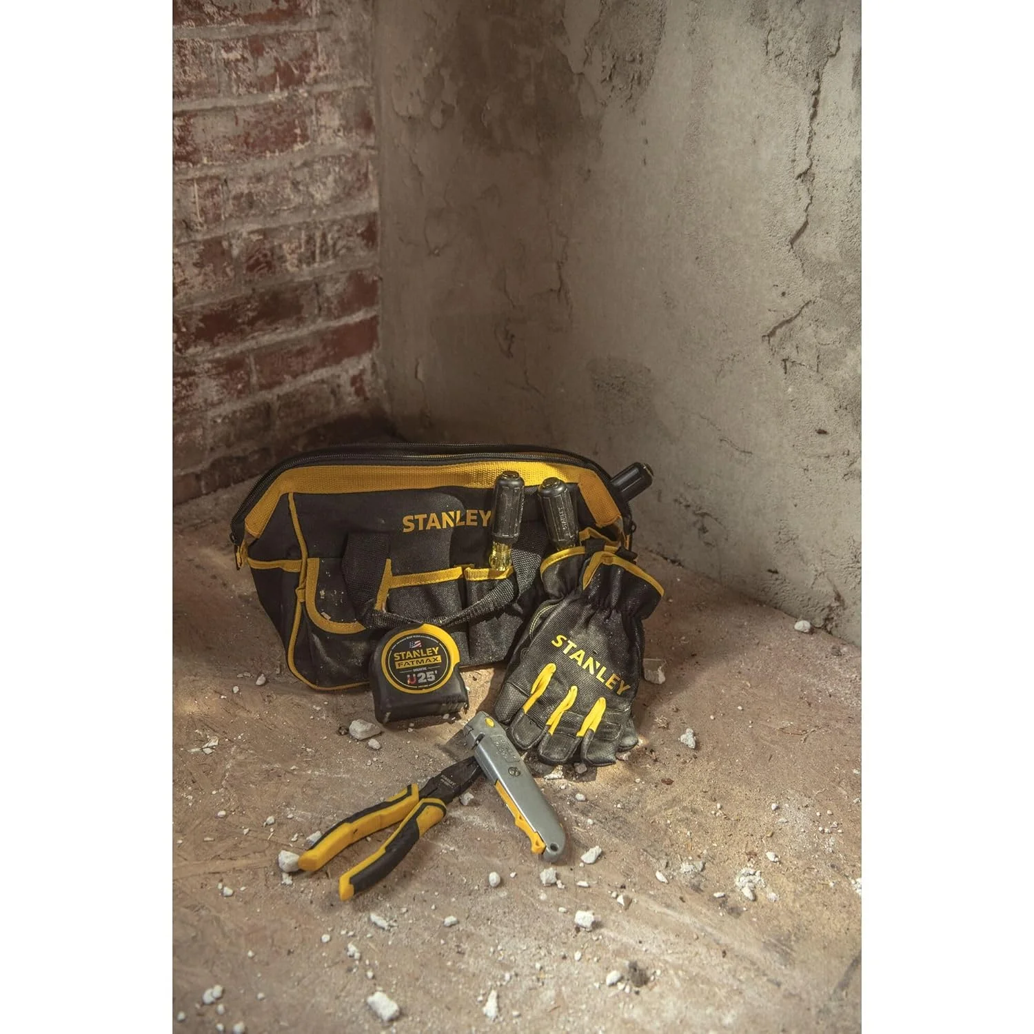 متر نواری 7.5 متری استنلی FATMAX FMHT33865 با سر آهنربایی