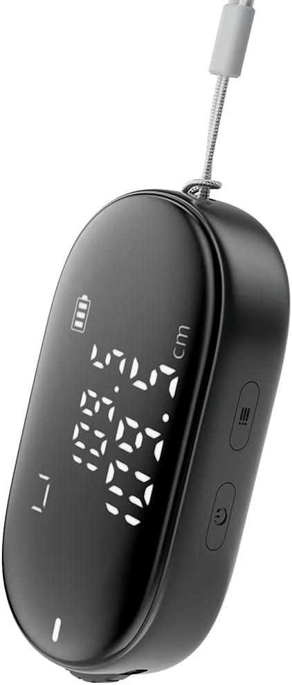 متر نواری دیجیتال NALACAL، ابزار اندازه گیری هوشمند 100 متری برای اشکال پیچیده و نامنظم - LCD بزرگ، تعویض واحد، قابل شارژ برای اندازه گیری بدن و قطر