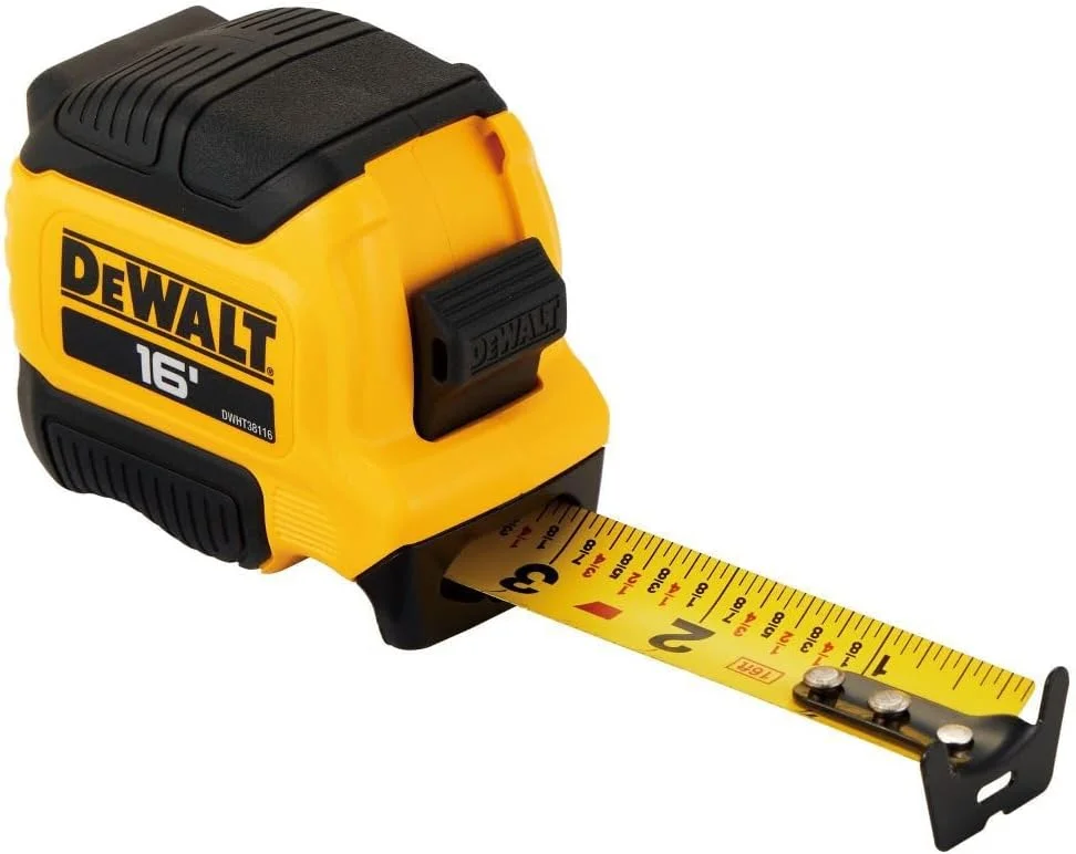 متر نواری 16 فوتی سری اتمی کامپکت DEWALT متر نواری 16 فوتی سری اتمی کامپکت DEWALT