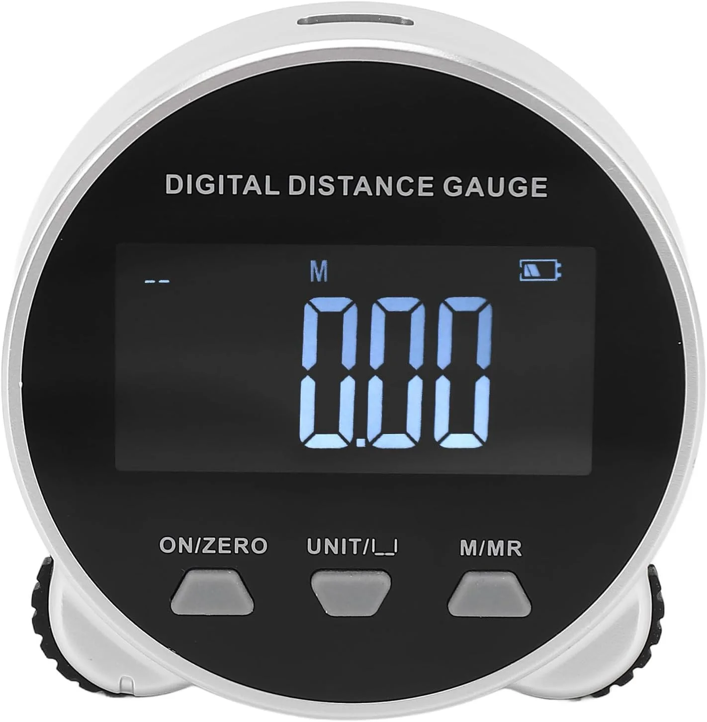 متر نواری دیجیتال BROLEO، خط کش غلتکی الکترونیکی 200 متری با نمایشگر LCD، ابزار اندازه گیری غلتکی از راه دور قابل شارژ USB برای شکل های صاف، منحنی، قطر و اشکال نامنظم