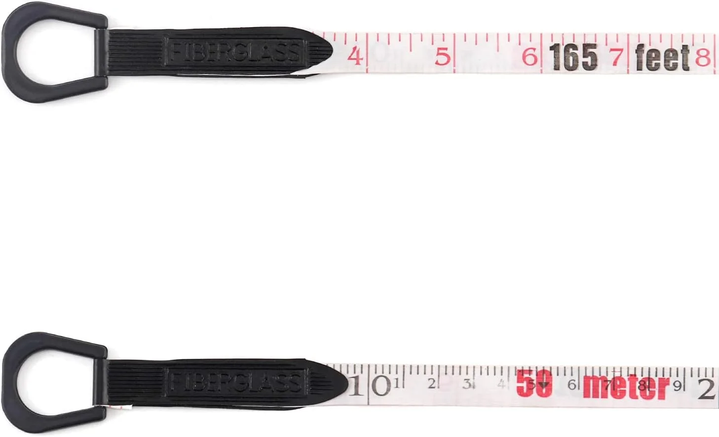 متر نواری فایبرگلاس کیوورک 50 متری / 165 فوت، دو طرفه