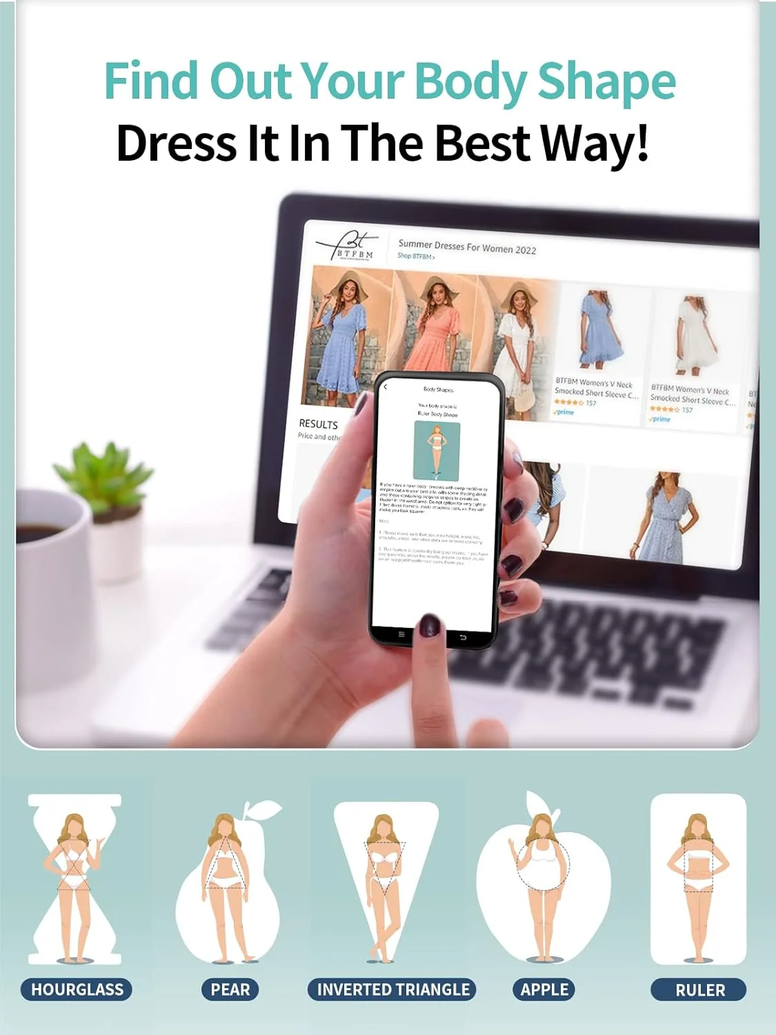 متر نواری هوشمند بدن Slimpal، ابزار بلوتوثی برای نظارت بر چربی بدن و BMI، جمع شونده، دقیق و با خوانایی آسان، چند کاربره، چند منظوره