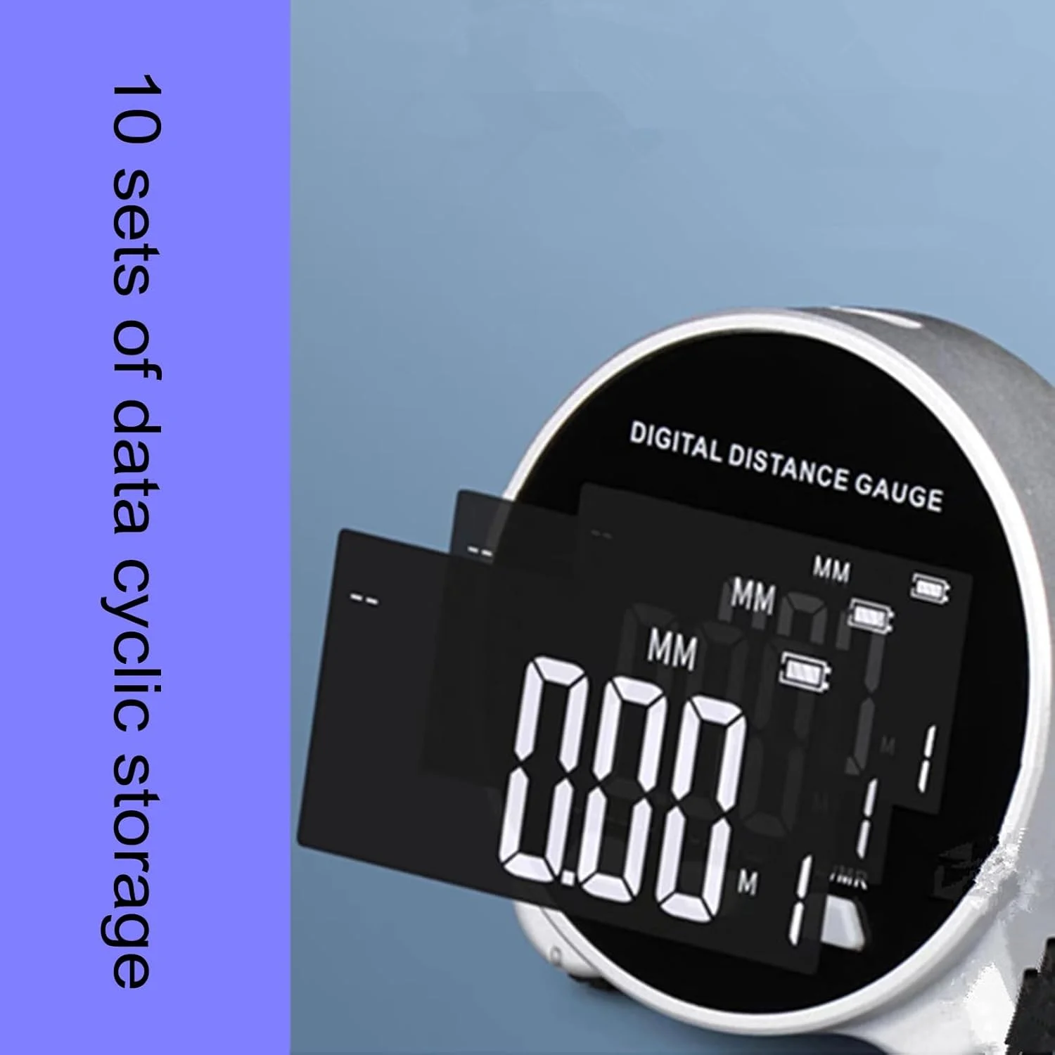 متر نواری دیجیتال BROLEO، خط کش غلتکی الکترونیکی 200 متری با نمایشگر LCD، ابزار اندازه گیری غلتکی از راه دور قابل شارژ USB برای شکل های صاف، منحنی، قطر و اشکال نامنظم متر نواری دیجیتال BROLEO، خط کش غلتکی الکترونیکی 200 متری با نمایشگر LCD، ابزار اندازه گیری غلتکی از راه دور قابل شارژ USB برای شکل های صاف، منحنی، قطر و اشکال نامنظم