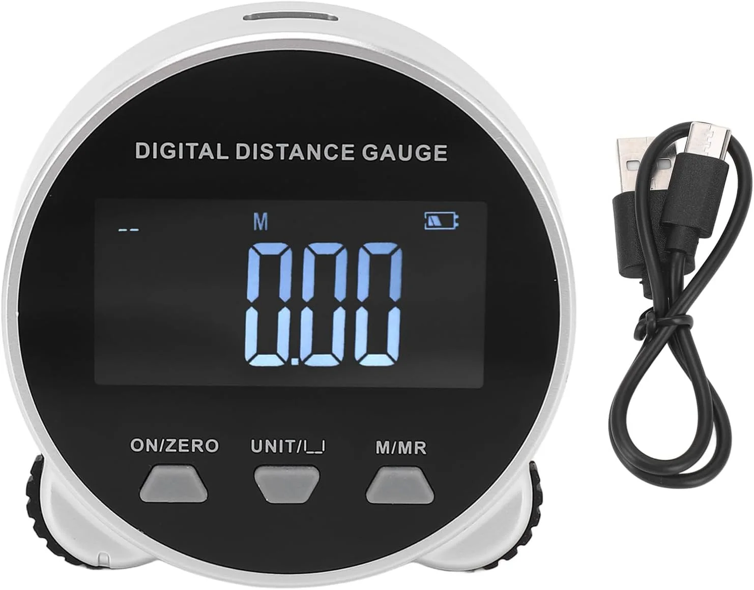 متر نواری دیجیتال BROLEO، خط کش غلتکی الکترونیکی 200 متری با نمایشگر LCD، ابزار اندازه گیری غلتکی از راه دور قابل شارژ USB برای شکل های صاف، منحنی، قطر و اشکال نامنظم متر نواری دیجیتال BROLEO، خط کش غلتکی الکترونیکی 200 متری با نمایشگر LCD، ابزار اندازه گیری غلتکی از راه دور قابل شارژ USB برای شکل های صاف، منحنی، قطر و اشکال نامنظم