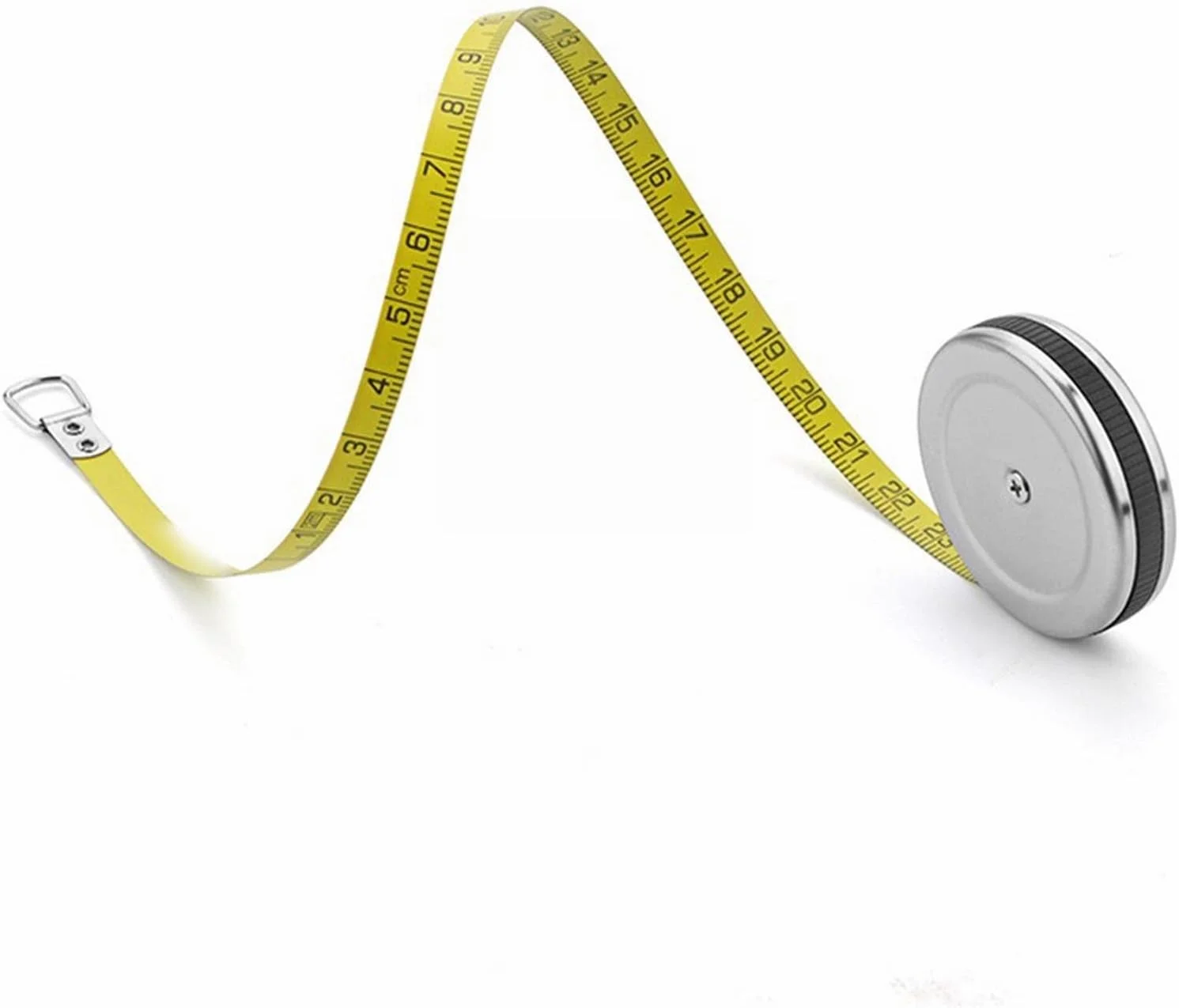 متر نواری RXEZI مینی 2 متری، ابزار اندازه گیری فولاد ضد زنگ، نوار متریک جمع شونده، ابزار اندازه گیری چوب و ساخت و ساز