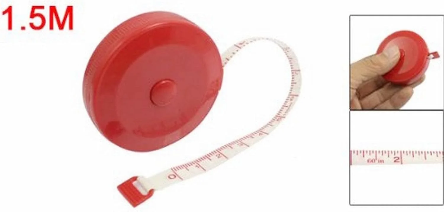 متر خیاطی تِدْنیدز، نوار اندازه گیری جمع شونده، 1.5 متری، قرمز متر خیاطی تِدْنیدز، نوار اندازه گیری جمع شونده، 1.5 متری، قرمز