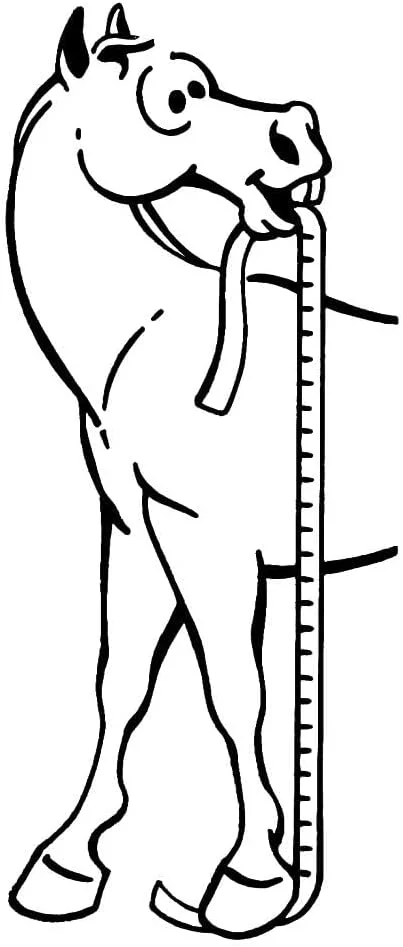 نوار اندازه گیری قد و وزن اسب و پونی Tough 1