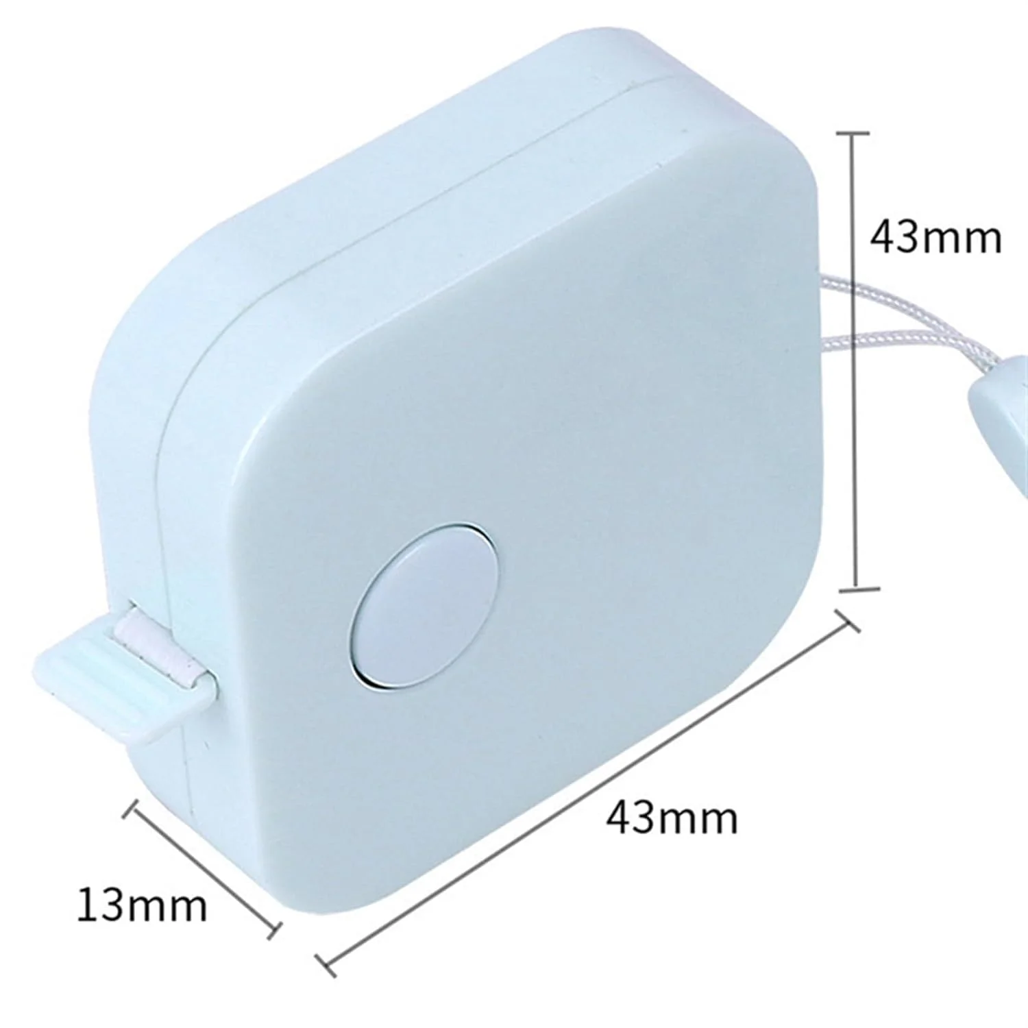 متر نواری LOYOUYEO، متر اندازه گیری، خط کش نرم چرمی قابل حمل، مقیاس دوگانه برای لوازم التحریر اداری، مدرسه و منزل