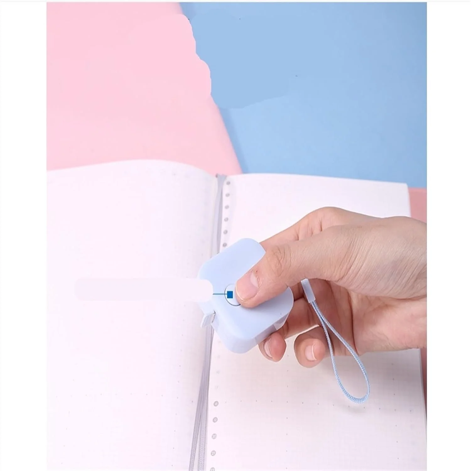 متر نواری LOYOUYEO، متر اندازه گیری، خط کش نرم چرمی قابل حمل، مقیاس دوگانه برای لوازم التحریر اداری، مدرسه و منزل