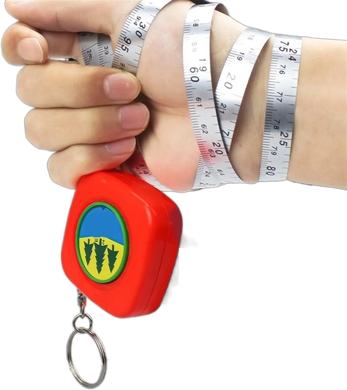 متر نواری KRSIAXG، متر اندازه گیری، متر نواری جمع شونده، خط کش اندازه گیری فاصله