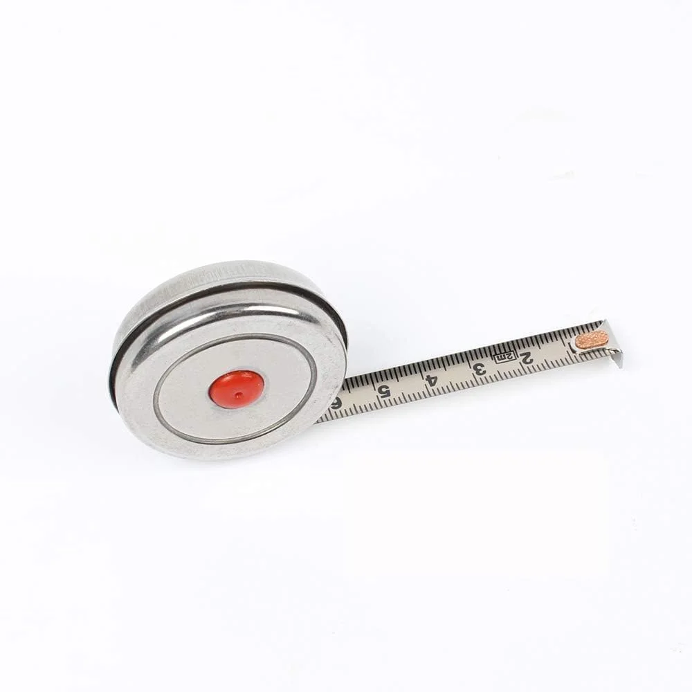 متر نواری، خط کش جمع شونده متریک با دستگیره ضد لغزش، ابزار اندازه گیری کوچک و جمع و جور برای نجاری، ساخت و ساز و پروژه های DIY