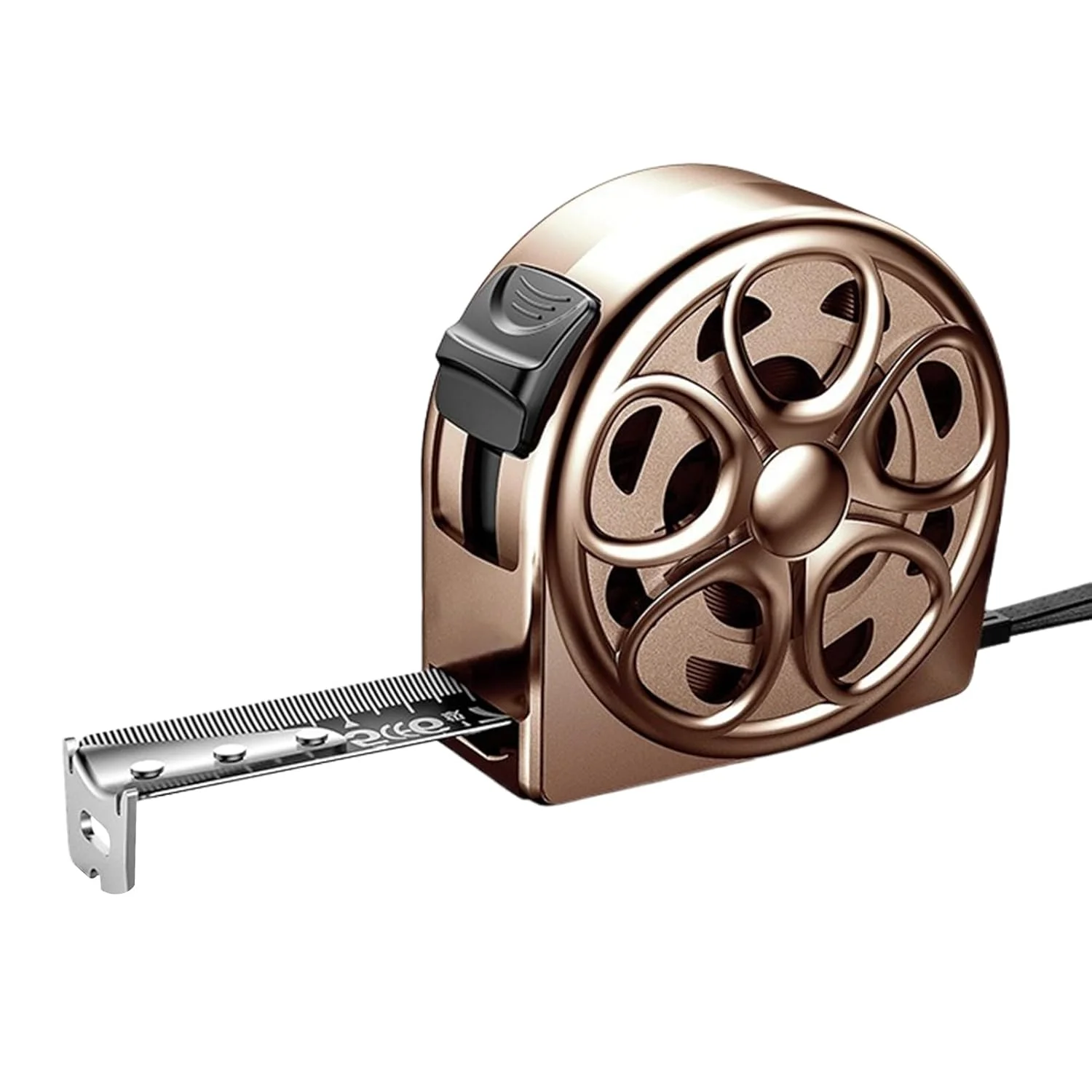 متر نواری استیل ضد زنگ، متر فولادی ضد آب با قفل فوری - خط کش خانگی دستی ضد سقوط برای ریل ها، نجاری، مهندسی فضای باز و مصارف صنعتی