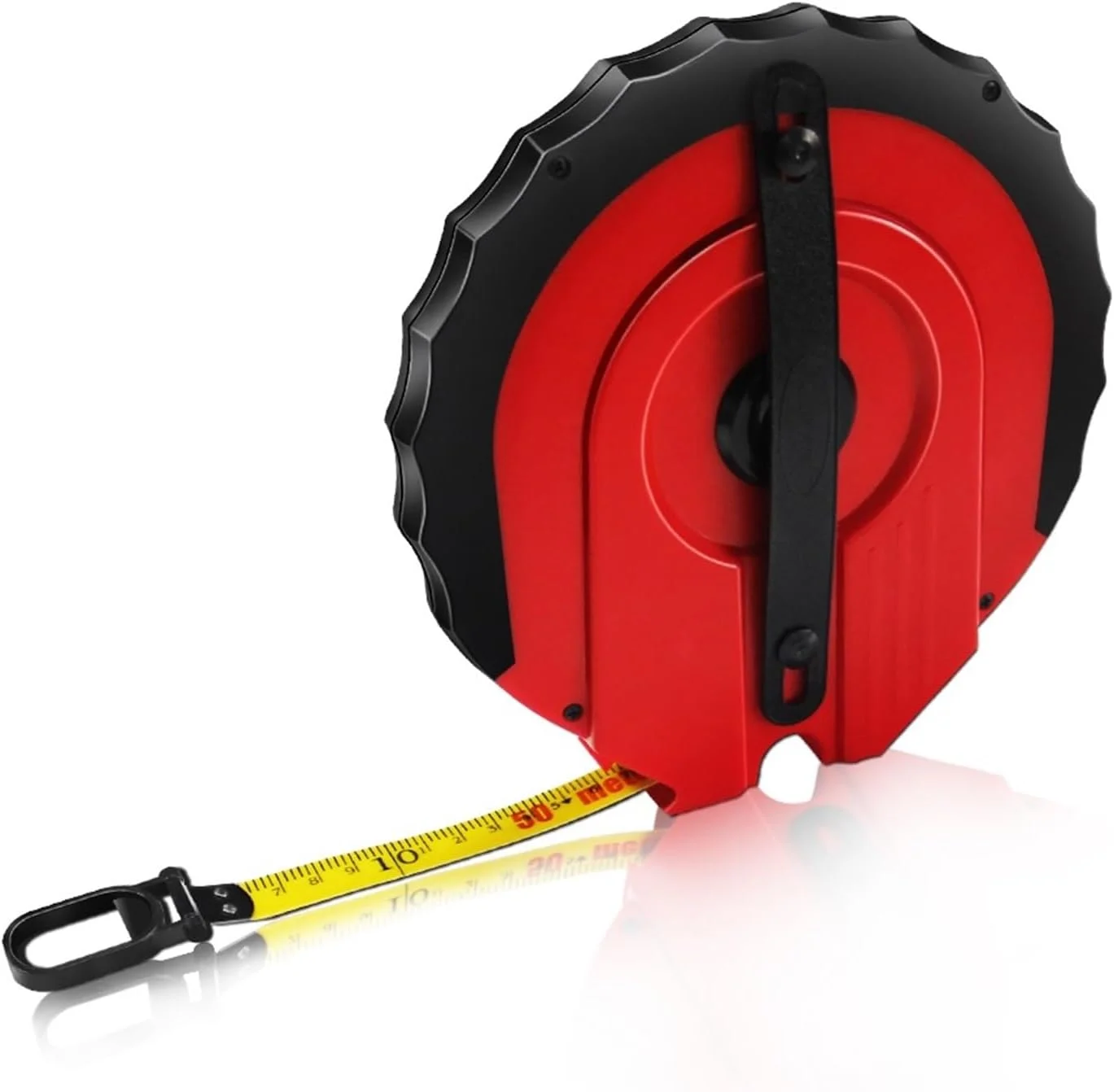 متر نواری UGFVGYTG، متر اندازه گیری با چاپ دو طرفه و روکش دار، متر نواری هندلی برای نقشه برداری ساختمان