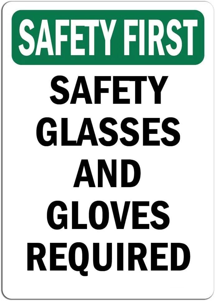 برچسب ایمنی Cortan360 مدل Safety First سایز 8 اینچ