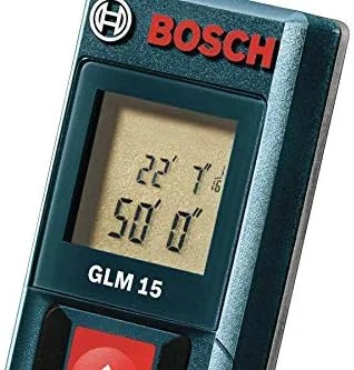 متر لیزری بوش مدل GLM (15 متر، 50 فوت)