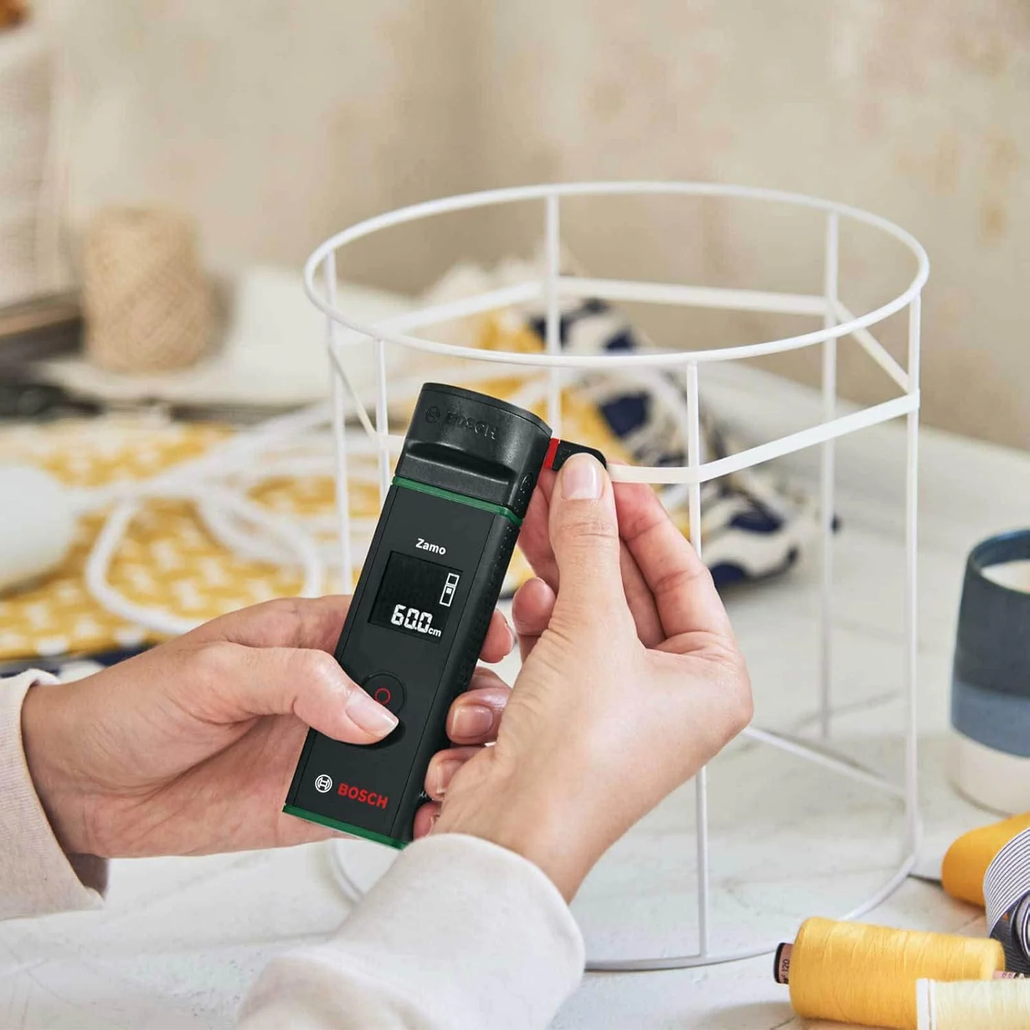 آداپتور نواری اندازه گیری لیزری بوش Zamo (لوازم جانبی برای Zamo نسل 3، برای اندازه گیری دقیق فواصل کوتاه و اشیاء مستقل)