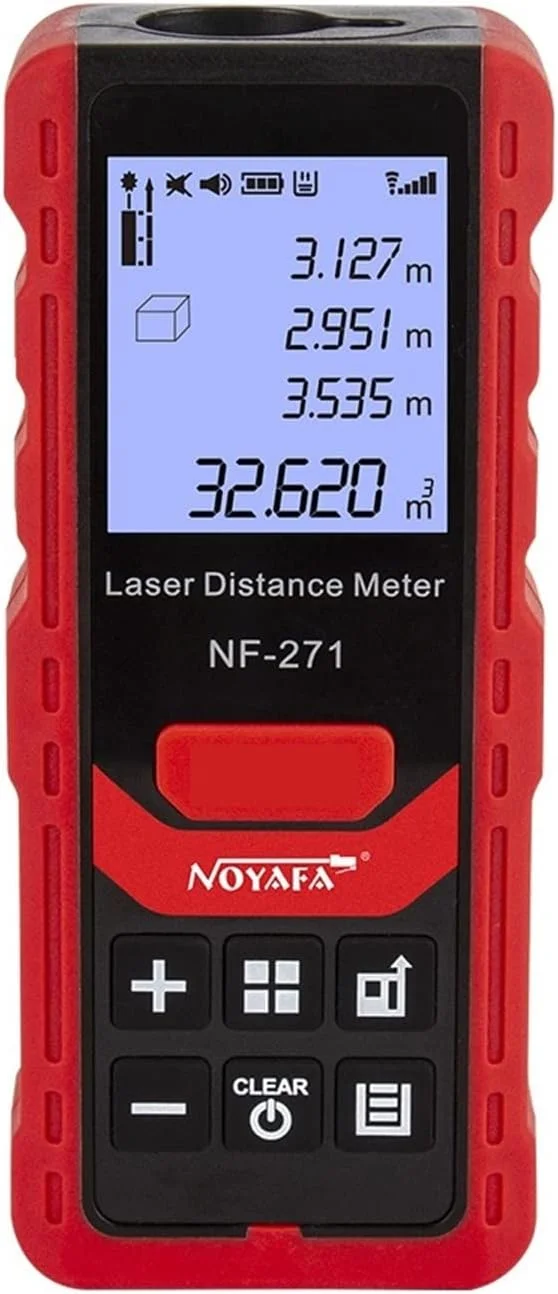 متر لیزری SJHDKLW مدل NF-271، ابزار دقیق اندازه گیری فاصله 40M 80M