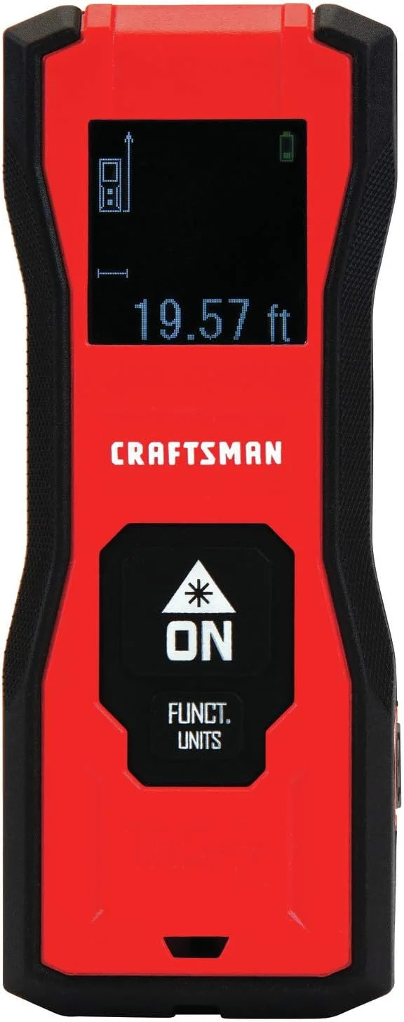 CRAFTSMAN Laser Measure Tool/Distance Meter, 165-Foot Range (CMHT77639N)