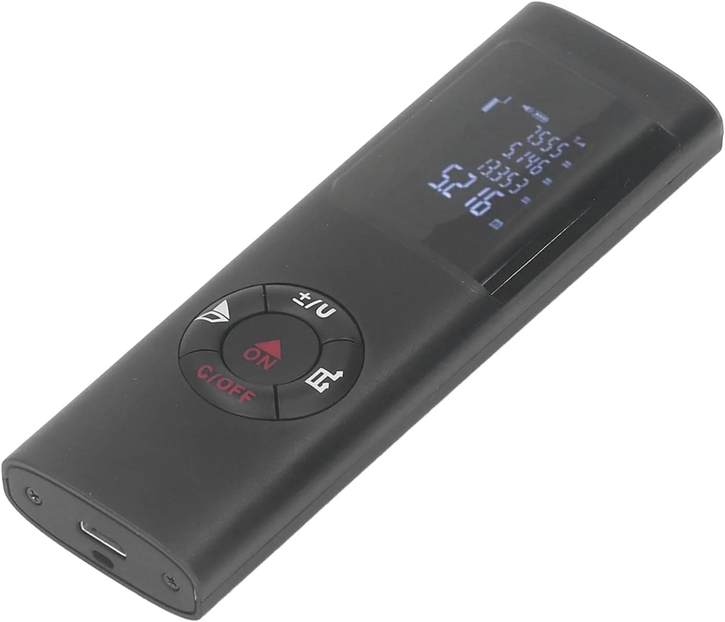 متر لیزری دیجیتال قابل شارژ برای اندازه گیری ساختمانی، ابزار دقیق متر فاصله برای مصارف خانگی و صنعتی