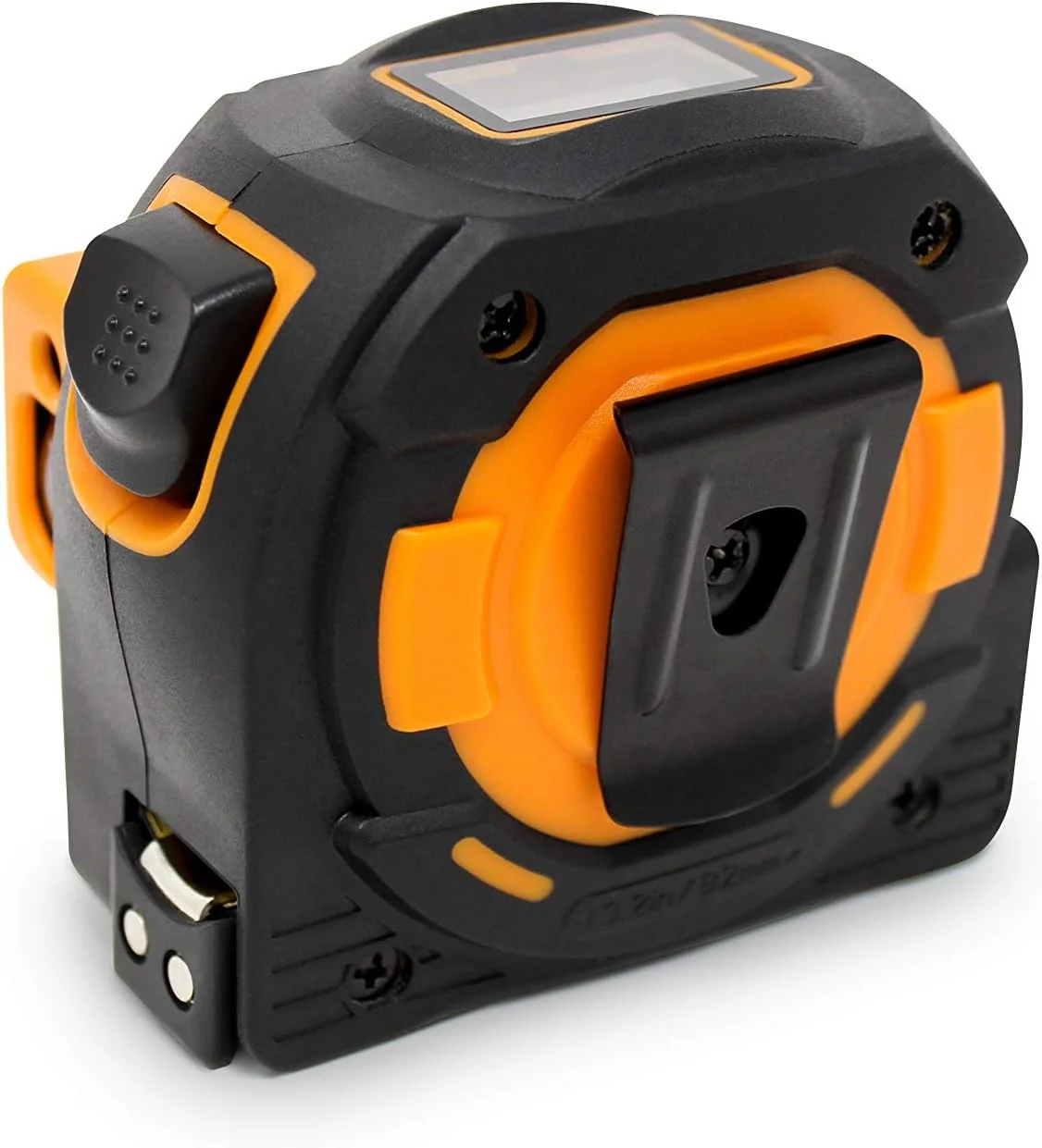 متر لیزری 2 در 1 HISS، متر لیزری 60 متر، متر نواری 5 متر با واحدهای متریک و آمریکایی با صفحه نمایش دیجیتال LCD، قلاب مغناطیسی متحرک، تبدیل واحد، ساختار محکم، سازگار و دقیق متر لیزری 2 در 1 HISS، متر لیزری 60 متر، متر نواری 5 متر با واحدهای متریک و آمریکایی با صفحه نمایش دیجیتال LCD، قلاب مغناطیسی متحرک، تبدیل واحد، ساختار محکم، سازگار و دقیق