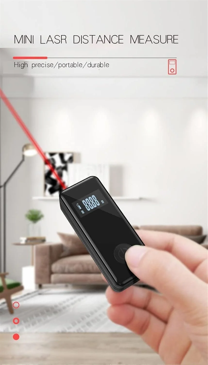 ساعت ارتفاع سنج HODORE، متر فاصله یاب لیزری، متر لیزری با دقت بالا، مینی متر لیزری قابل حمل