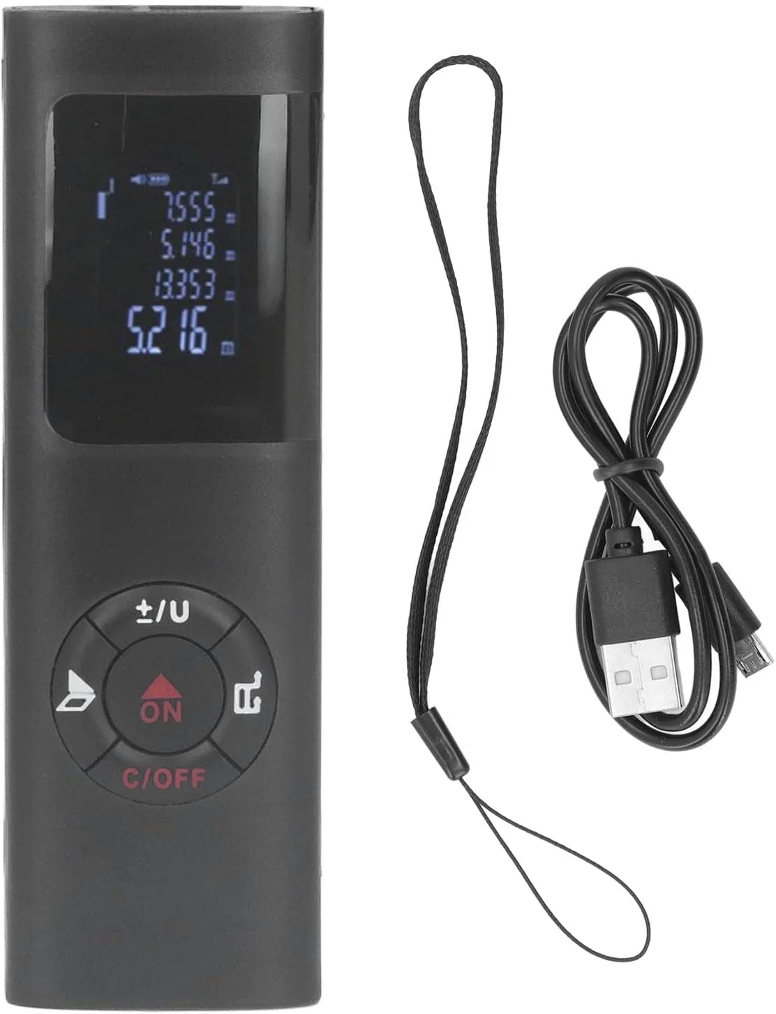 متر لیزری دیجیتال قابل شارژ برای اندازه گیری ساختمانی، ابزار دقیق متر فاصله برای مصارف خانگی و صنعتی متر لیزری دیجیتال قابل شارژ برای اندازه گیری ساختمانی، ابزار دقیق متر فاصله برای مصارف خانگی و صنعتی