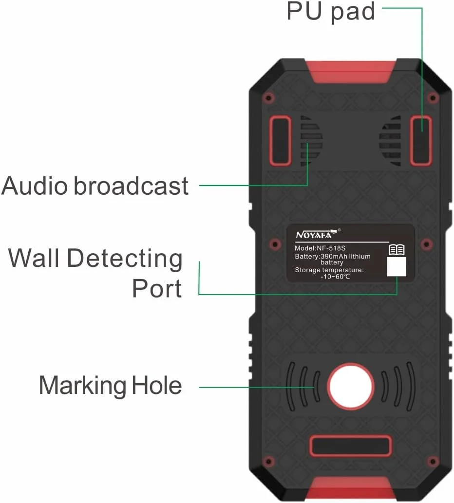 متر لیزری 60 متری/196 فوتی + اسکنر دیوار فلزیاب + تراز دیجیتال، ردیاب چند منظوره 3 در 1 با صفحه نمایش LCD و باتری قابل شارژ داخلی، متر لیزری، زاویه سنج الکترونیکی متر لیزری 60 متری/196 فوتی + اسکنر دیوار فلزیاب + تراز دیجیتال، ردیاب چند منظوره 3 در 1 با صفحه نمایش LCD و باتری قابل شارژ داخلی، متر لیزری، زاویه سنج الکترونیکی