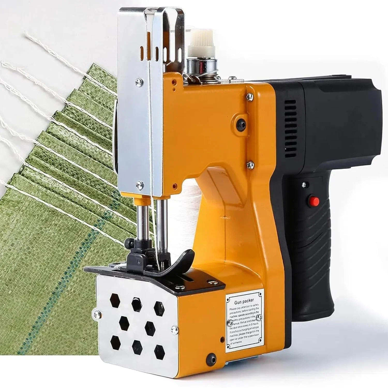 دستگاه دوخت کیسه صنعتی، دستگاه بستن کیسه - برش خط اتوماتیک، دستگاه دوخت برقی برای بستن و بسته بندی کیسه های بافتنی، مناسب برای کیسه های اکسپرس، کیسه های بافته شده و کیسه های گونی دستگاه دوخت کیسه صنعتی، دستگاه بستن کیسه - برش خط اتوماتیک، دستگاه دوخت برقی برای بستن و بسته بندی کیسه های بافتنی، مناسب برای کیسه های اکسپرس، کیسه های بافته شده و کیسه های گونی