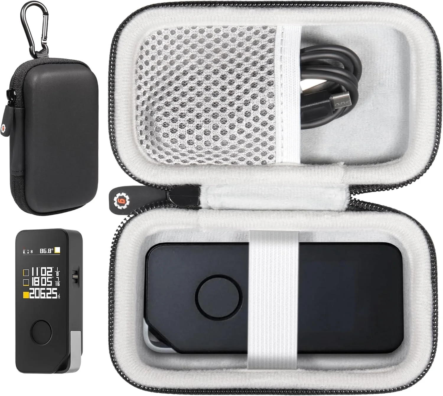 کیف متر لیزری Getgear برای متر لیزری APEXFORGE Pro با بلوتوث