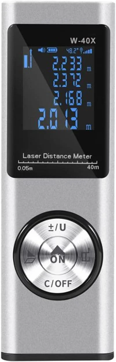 ساعت ارتفاع سنج HODORE، متر لیزری فاصله یاب، متر نواری لیزری، فاصله یاب لیزری دیجیتال با اندازه گیری زاویه
