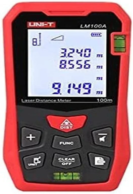 متر لیزری دیجیتال قابل حمل یونی تی مدل LM100A