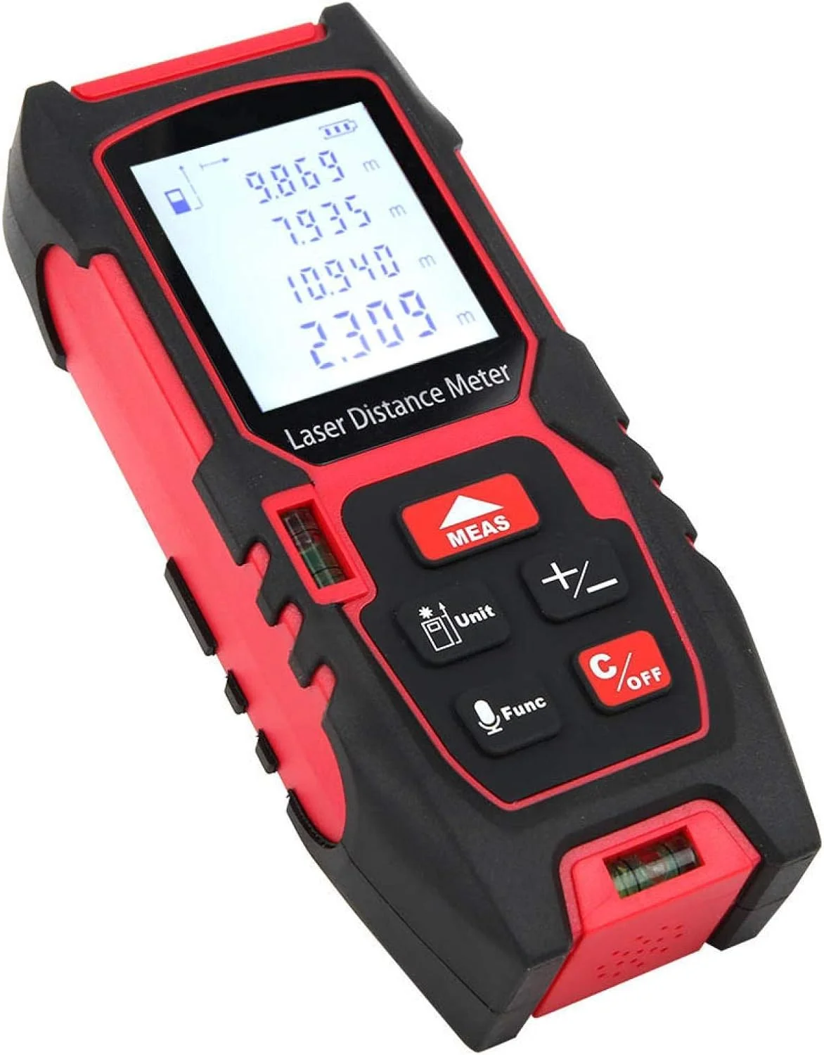 متر لیزری فاصله یاب مادون قرمز، فناوری لیزر دقیق، ارتفاع سنج قابل حمل، لیزر دستی با دقت بالا، دستگاه اندازه گیری فاصله لیزری برای اندازه گیری داخلی (100 متر) متر لیزری فاصله یاب مادون قرمز، فناوری لیزر دقیق، ارتفاع سنج قابل حمل، لیزر دستی با دقت بالا، دستگاه اندازه گیری فاصله لیزری برای اندازه گیری داخلی (100 متر)