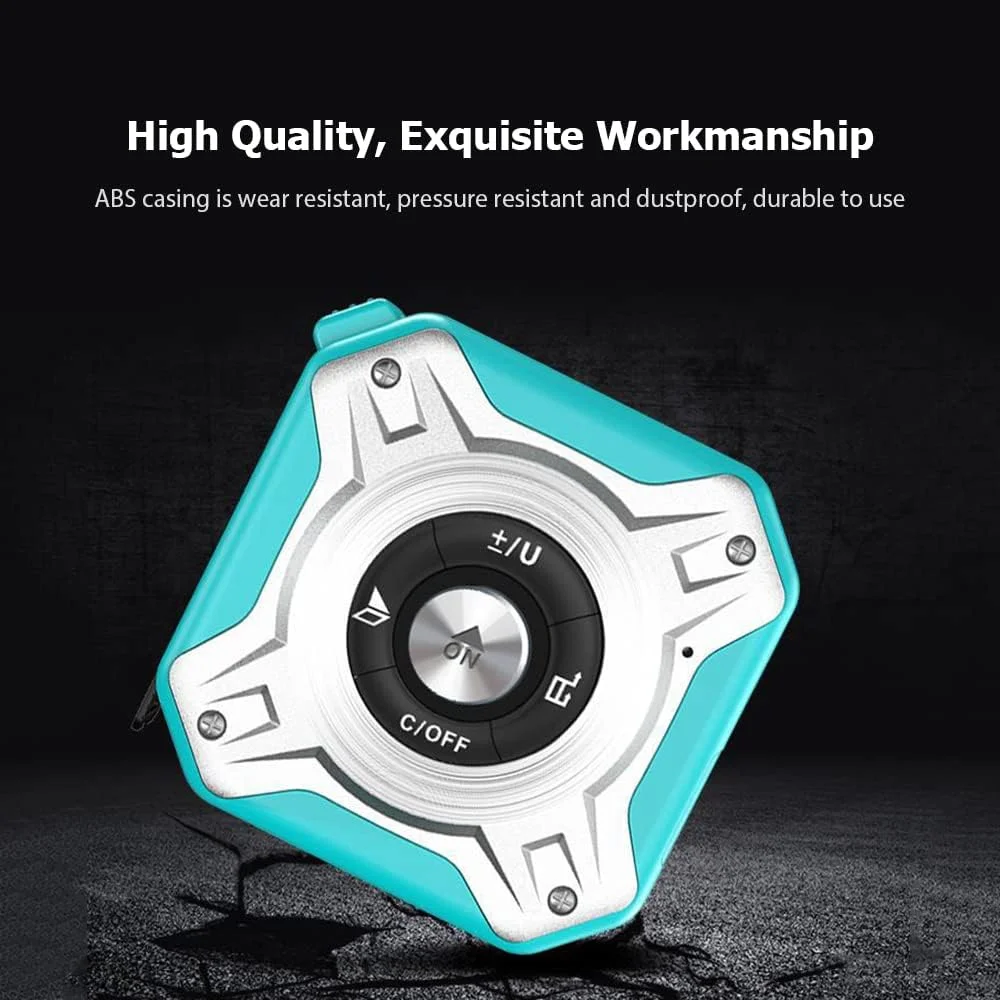 متر لیزری 3 در 1 JIANGMEI، فاصله یاب دیجیتال، متر نواری 5 متری، فاصله یاب لیزری چند منظوره قابل شارژ 40 متری، اندازه گیری فاصله/مساحت/حجم/فیثاغورث، تعویض واحد، ذخیره سازی داده متر لیزری 3 در 1 JIANGMEI، فاصله یاب دیجیتال، متر نواری 5 متری، فاصله یاب لیزری چند منظوره قابل شارژ 40 متری، اندازه گیری فاصله/مساحت/حجم/فیثاغورث، تعویض واحد، ذخیره سازی داده