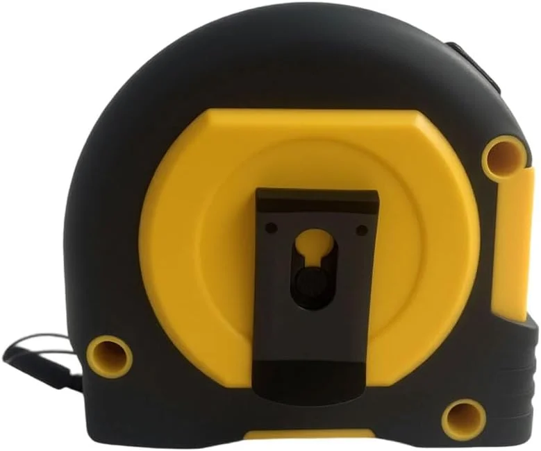 متر لیزری دیجیتال Miangerrn، برد 60 متر به همراه متر نواری 5 متری، مشکی و زرد