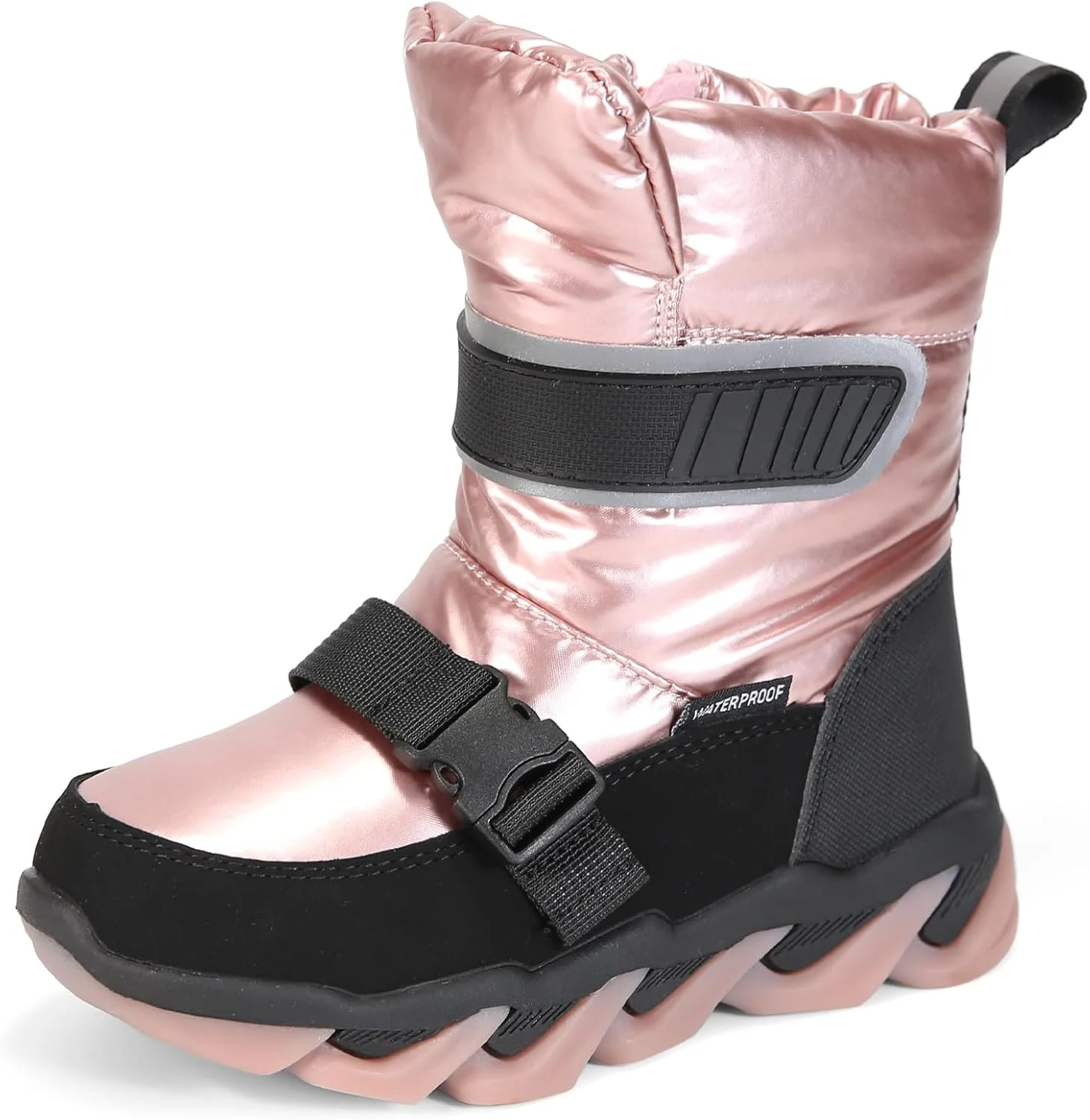 کفش زمستانی بچگانه آپاوا، ضد آب، مناسب دختران و پسران برای فعالیت های بیرون از خانه کفش زمستانی بچگانه آپاوا، ضد آب، مناسب دختران و پسران برای فعالیت های بیرون از خانه