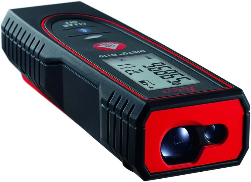 متر لیزری لایکا مدل Disto D110 (E7100i) با بلوتوث - مشکی/قرمز، 60 متر