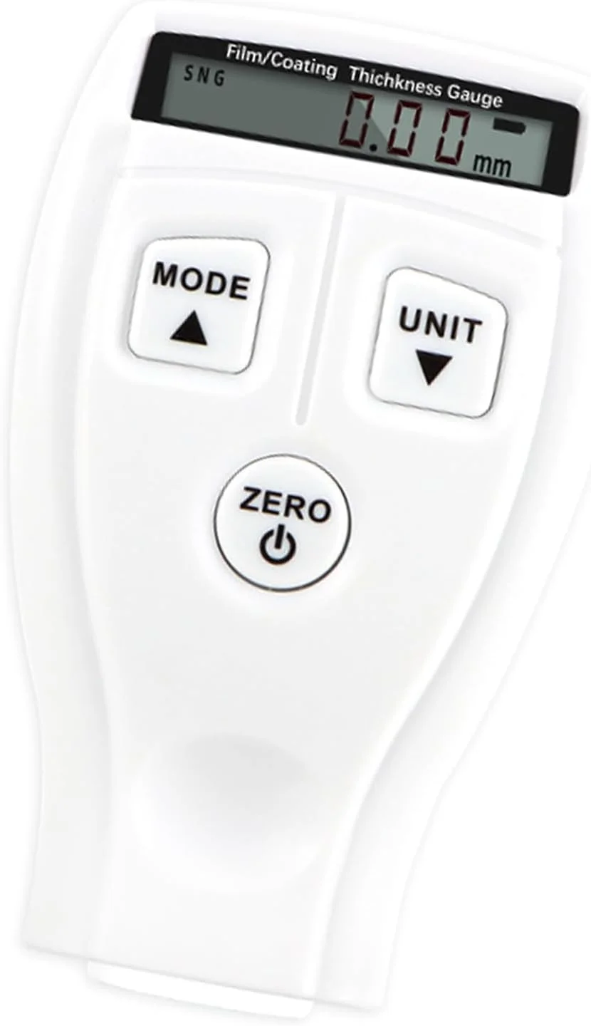 ضخامت سنج دیجیتال پیشرفته رنگ خودرو، ابزار تست پوشش فلزی غیر مخرب برای اندازه گیری لایه رنگ خودرو، عمق سنج سریع و دقیق برای تعمیر بدنه خودرو و بازرسی رنگ ضخامت سنج دیجیتال پیشرفته رنگ خودرو، ابزار تست پوشش فلزی غیر مخرب برای اندازه گیری لایه رنگ خودرو، عمق سنج سریع و دقیق برای تعمیر بدنه خودرو و بازرسی رنگ