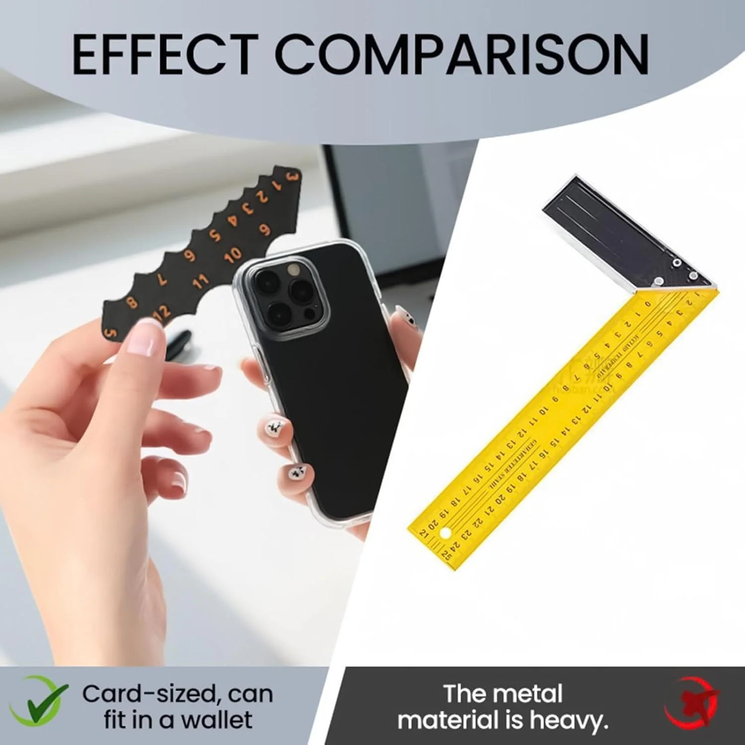 گیج شعاع فیلت، گیج زاویه، ابزار اندازه گیری قوس، چند منظوره برای شعاع های محدب، جمع و جور، گیج اندازه گیری فولاد ضد زنگ برای صنعت، کار میدانی، پروژه های خانگی، قالب سازی (9.3x0.2x2.5cm) گیج شعاع فیلت، گیج زاویه، ابزار اندازه گیری قوس، چند منظوره برای شعاع های محدب، جمع و جور، گیج اندازه گیری فولاد ضد زنگ برای صنعت، کار میدانی، پروژه های خانگی، قالب سازی (9.3x0.2x2.5cm)