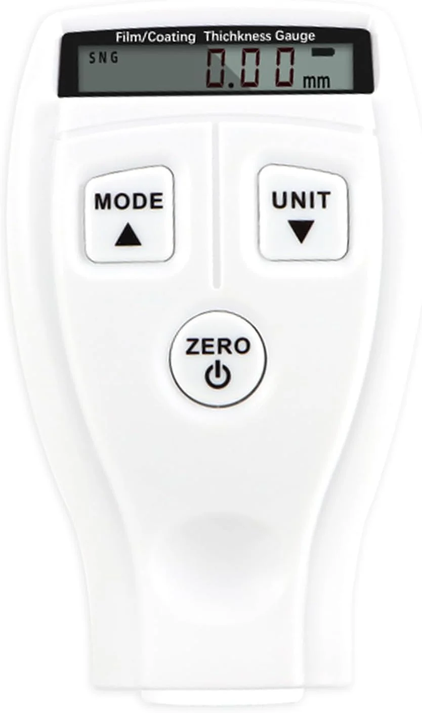 ضخامت سنج دیجیتال پیشرفته رنگ خودرو، ابزار تست پوشش فلزی غیر مخرب برای اندازه گیری لایه رنگ خودرو، عمق سنج سریع و دقیق برای تعمیر بدنه خودرو و بازرسی رنگ ضخامت سنج دیجیتال پیشرفته رنگ خودرو، ابزار تست پوشش فلزی غیر مخرب برای اندازه گیری لایه رنگ خودرو، عمق سنج سریع و دقیق برای تعمیر بدنه خودرو و بازرسی رنگ