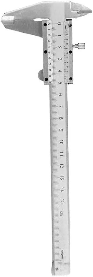 چابیا کولیس ورنیه دیجیتال 6 اینچی، بدنه استیل ضد زنگ، ابزار اندازه گیری با صفحه نمایش LCD، 150 میلی متر، همراه با جعبه چابیا کولیس ورنیه دیجیتال 6 اینچی، بدنه استیل ضد زنگ، ابزار اندازه گیری با صفحه نمایش LCD، 150 میلی متر، همراه با جعبه