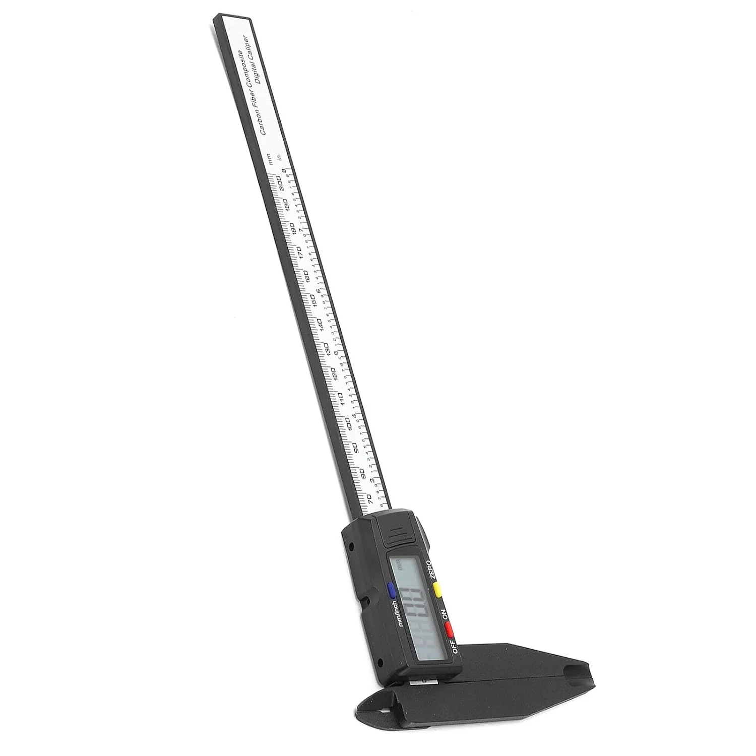 کولیس دیجیتال کربنی 200 میلیمتری با صفحه نمایش بزرگ LCD و تبدیل واحد متریک/اینچ کولیس دیجیتال کربنی 200 میلیمتری با صفحه نمایش بزرگ LCD و تبدیل واحد متریک/اینچ