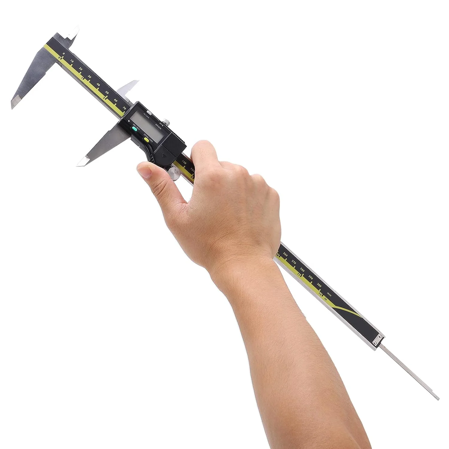 کولیس دیجیتال گیرول، کولیس ورنیه 300 میلیمتری ABS با دقت 0.01 میلیمتر و نمایشگر LED، کولیس اندازهگیری الکترونیکی، ابزار اندازهگیری دقیق متریک کولیس دیجیتال گیرول، کولیس ورنیه 300 میلیمتری ABS با دقت 0.01 میلیمتر و نمایشگر LED، کولیس اندازهگیری الکترونیکی، ابزار اندازهگیری دقیق متریک