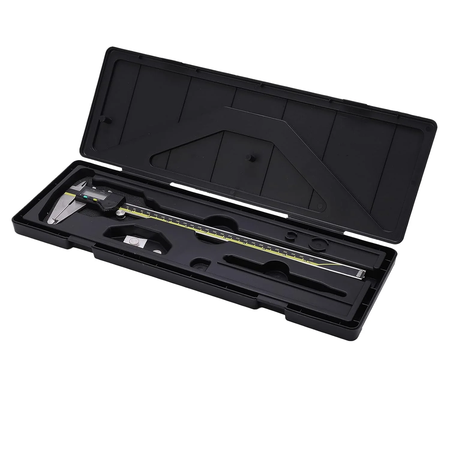 کولیس دیجیتال گیرول، کولیس ورنیه 300 میلیمتری ABS با دقت 0.01 میلیمتر و نمایشگر LED، کولیس اندازهگیری الکترونیکی، ابزار اندازهگیری دقیق متریک کولیس دیجیتال گیرول، کولیس ورنیه 300 میلیمتری ABS با دقت 0.01 میلیمتر و نمایشگر LED، کولیس اندازهگیری الکترونیکی، ابزار اندازهگیری دقیق متریک