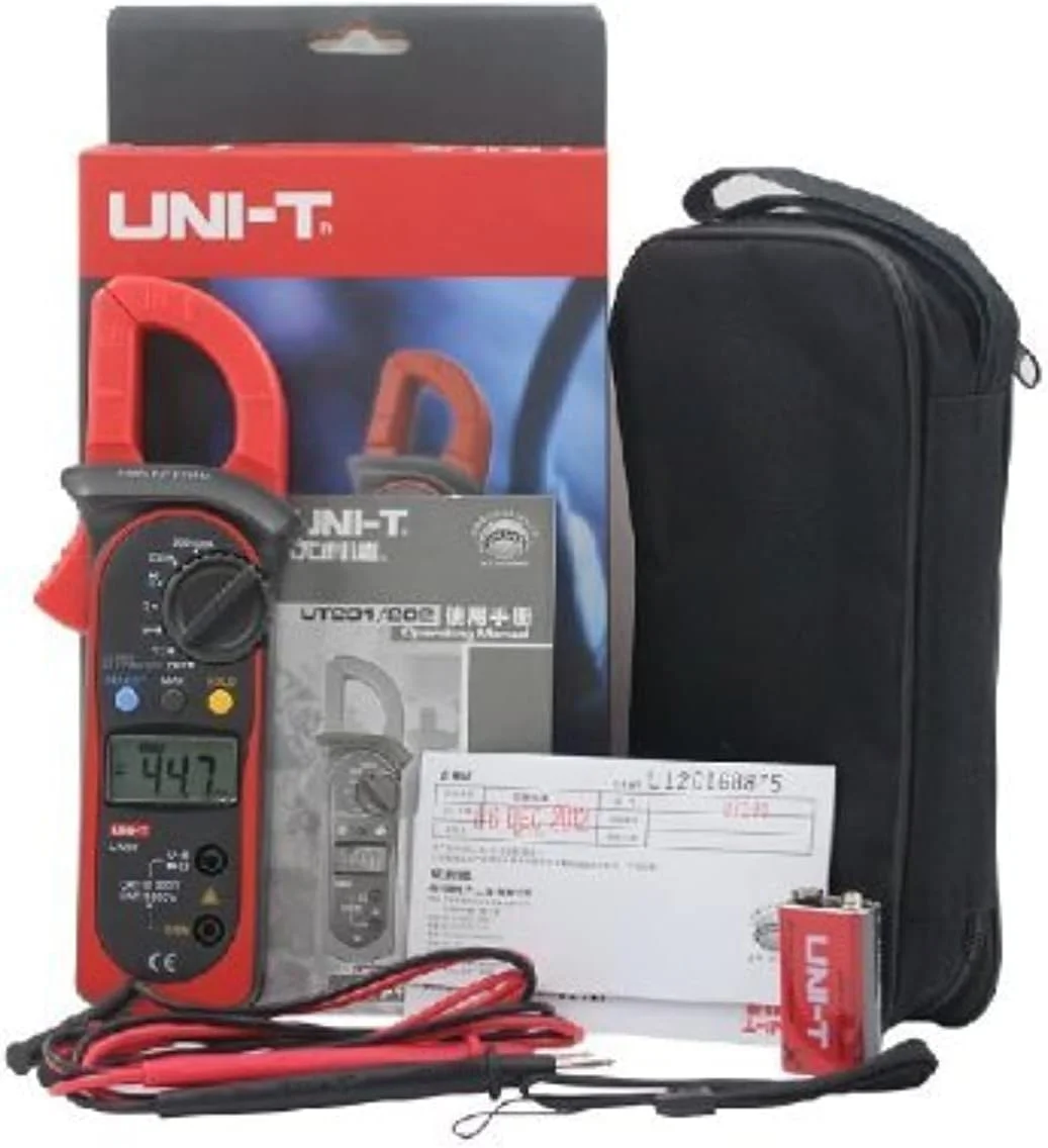 آمپرمتر کلمپی دیجیتال یونی تی مدل UT201 آمپرمتر کلمپی دیجیتال یونی تی مدل UT201