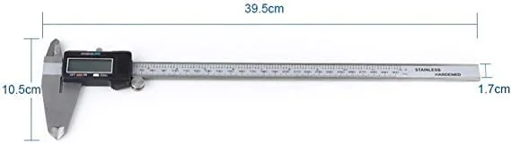 کولیس ورنیه دیجیتال الکترونیکی 300 میلی متری 12 اینچی AQSON، کولیس ورنیه دیجیتال 0-300 میلی متری، میکرومتر، خط کش اندازه گیری