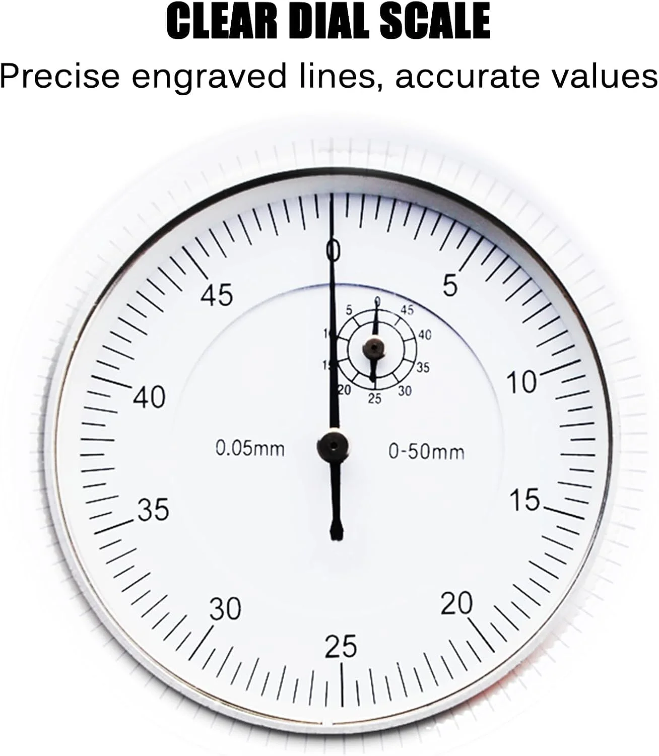 کولیس دیجیتال خارجی، کولیس عقربه ای دقیق، محدوده اندازه گیری: 0-50 میلی متر، عمق 125/150/200/250/300 میلی متر، نیروی اندازه گیری 2 ~ 4 نیوتن، ابزار اندازه گیری قطر داخلی 500 میلی متر