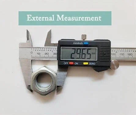 کولیس دیجیتال YKLSXKC ابزار اندازه گیری 15 سانتی متری استیل ضد زنگ اینچ/میلی متر/کسری، کولیس ورنیه الکترونیکی برای جواهرات نجاری، نقره ای براق