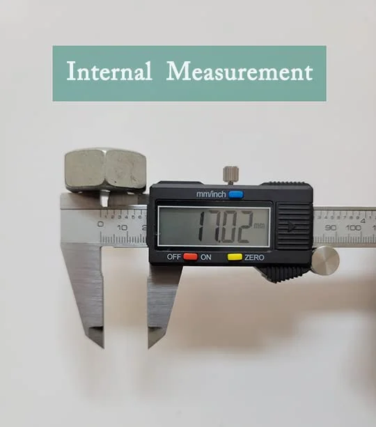 کولیس دیجیتال YKLSXKC ابزار اندازه گیری 15 سانتی متری استیل ضد زنگ اینچ/میلی متر/کسری، کولیس ورنیه الکترونیکی برای جواهرات نجاری، نقره ای براق